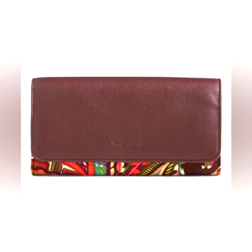 NWT Vera Bradley RFID Audrey Wallet-Heirloom Paisley